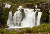 Waterfalls near Lake Myvatn