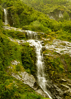 Waterfall in Puerto Natales
